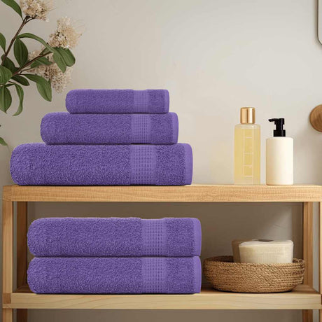 Vidaxx Handtücher Frogn 10 Stück 100x200 cm 360 g m² lila