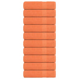 Vidaxx Badetücher 10 Stück 100x150 cm 360 g m² 100 % Baumwolle Orange