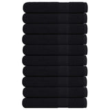 Vidaxx Handtücher Frogn 10 Stück 100x200 cm 360 g m² schwarz