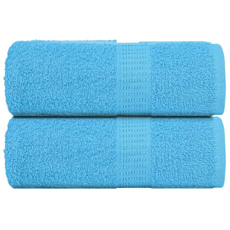 Vidaxx Waschlappen 2 Stück Frosch Türkis 30x30 cm 100 % Baumwolle