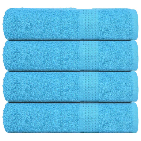 Vidaxx Handtücher Frogn 4 Stück 50x100 cm 360 g m² türkis