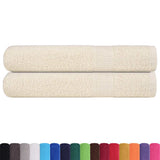 Vidaxx Handtücher 2 Stück 100x200 cm 360 g m² 100 % Baumwolle creme