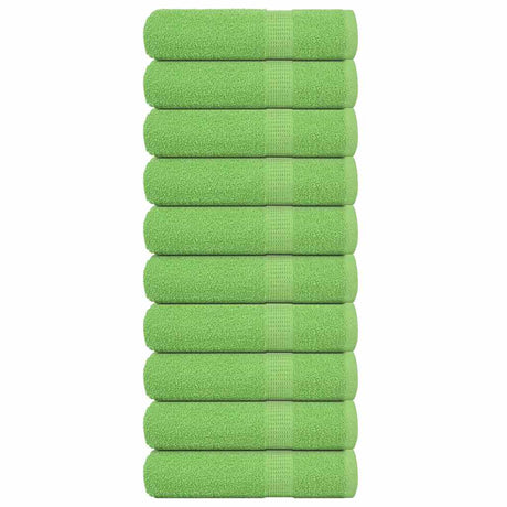 Vidaxx Duschtücher Frogn 10 Stk 70x140 cm 360 g m² Apfelgrün