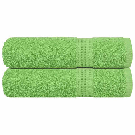 Vidaxx Badetücher Frogn 2 Stk 100x150 cm 360 g m² apfelgrün