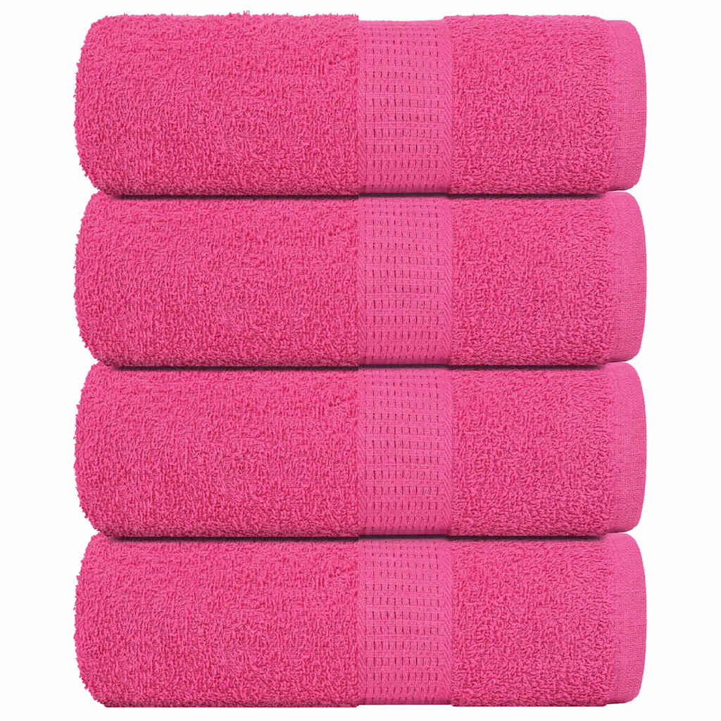 Vidaxx Waschlappen Frogn 4 Stück 30x30 cm 360 g m² rosa