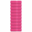 Vidaxx Waschlappen Frogn 10 Stück 30x30 cm 360 g m² rosa