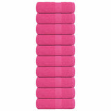 Vidaxx Waschlappen Frogn 10 Stück 30x30 cm 360 g m² rosa