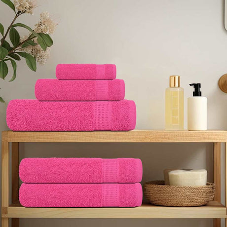 VidaXL Gästehandtücher Frogn 10 St. 30x50 cm 360 g m² rosa