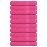 Vidaxx Handtücher 10 Stück 100x200 cm 360 g m² 100 % Baumwolle rosa