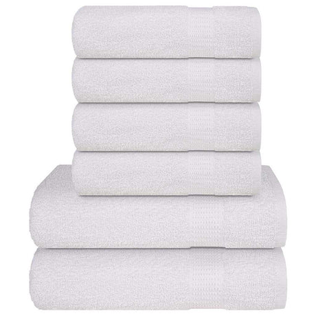 Vidaxx 6-teiliges Handtuchset Frogn 360 g m² weiß
