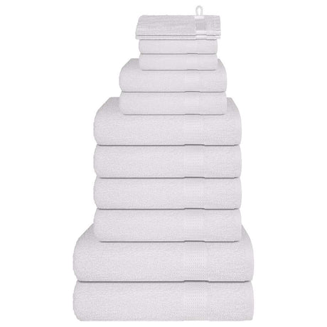 Vidaxx 12-teiliges Handtuchset Frogn 360 g m² weiß