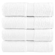 Vidaxx Premium Waschlappen Solund 4 Stück 30x30 cm 600 g m² weiß