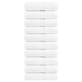 Vidaxx Premium Waschlappen Solund 10 Stück 30x30 cm 600 g m² weiß