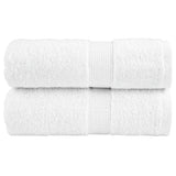 VidaXL Gästetücher SOLUND 2 Stk. 600 g m² 30x50 cm weiß