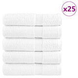 VidaXL Badetücher Solund 25 Stück 600 g m² 70x140 cm weiß