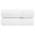 VidaXL Badetücher Solund 2 Stück 600 g m² 100x150 cm weiß