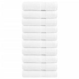 VidaXL Badetücher Solund 10 Stück 600 g m² 100x150 cm weiß