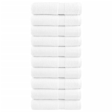 VidaXL Badetücher Solund 10 Stück 600 g m² 100x150 cm weiß