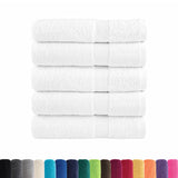 VidaXL Badetücher Solund 25 Stück 600 g m² 100x150 cm weiß