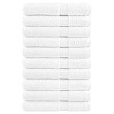 VidaXL Saunatücher Solund 10 Stück 600 g m² 80x200 cm weiß
