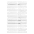 Vidaxx Handtücher Solund 10 Stück 600 g m² 100x200 cm weiß