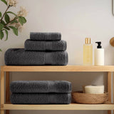 VidaXL Badetücher Solund 25 Stück 600 g m² 70x140 cm Anthrazit
