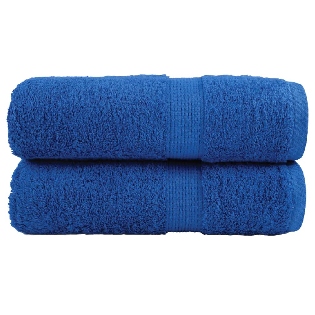 Vidaxx Premium Waschlappen solund 2 Stück blau 30x30 cm 600 g m²