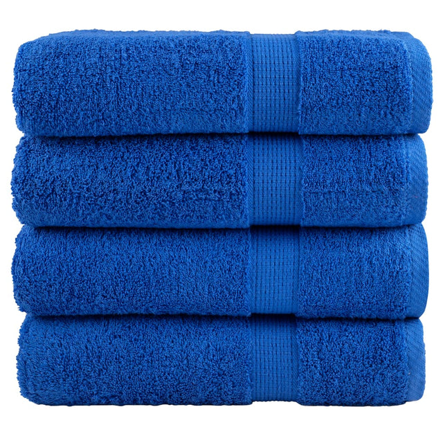 Vidaxx Handtücher Solund 4 Stück 600 g m² 50x100 cm blau