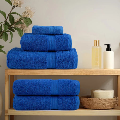 Vidaxx Handtücher Solund 4 Stück 600 g m² 50x100 cm blau