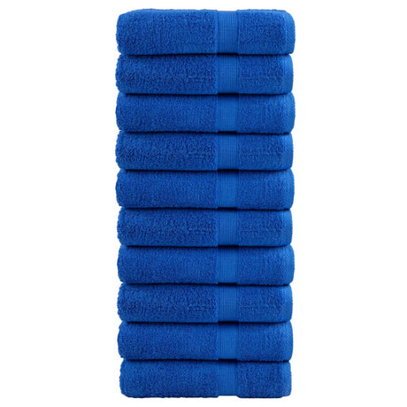 VidaXL Badetücher Solund 10 Stück 600 g m² 70x140 cm blau