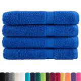 Vidaxx Saunatücher Solund 4 Stück 600 g m² 80x200 cm blau
