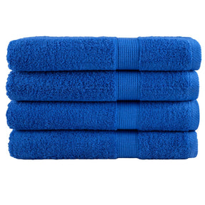 Vidaxx Handtücher Solund 4 Stück 600 g m² 100x200 cm blau