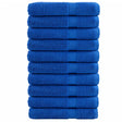 Vidaxx Handtücher Solund 10 Stück 600 g m² 100x200 cm blau