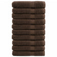 Vidaxx Saunatücher Solund 10 Stück 600 g m² 80x200 cm braun