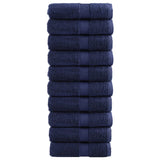 Vidaxx Premium Waschlappen Solund 10 Stück Marineblau 30x30 cm 600 g m²
