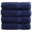VidaXL Badetücher Solund 4 Stück 600 g m² 100x150 cm Marineblau