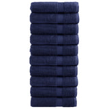 VidaXL Badetücher Solund 10 Stück 600 g m² 100x150 cm Marineblau