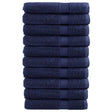 VidaXL Saunatücher Solund 10 Stück 600 g m² 80x200 cm Marineblau