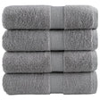 VidaXL Gästehandtücher Solund 4 St. 600 g m² 30x50 cm grau