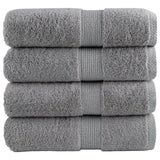 VidaXL Gästehandtücher Solund 4 St. 600 g m² 30x50 cm grau
