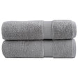 Vidaxx Handtücher Solund 2 Stück 600 g m² 50x100 cm grau
