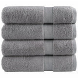 VidaXL Badetücher Solund 4 Stück 600 g m² 100x150 cm grau