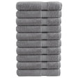 VidaXL Saunatücher Solund 10 Stück 600 g m² 80x200 cm grau