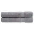 Vidaxx Handtücher Solund 2 Stück 600 g m² 100x200 cm grau