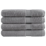 Vidaxx Handtücher Solund 4 Stück 600 g m² 100x200 cm grau