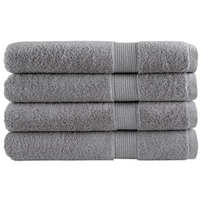 Vidaxx Handtücher Solund 4 Stück 600 g m² 100x200 cm grau
