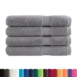 Vidaxx Handtücher Solund 4 Stück 600 g m² 100x200 cm grau