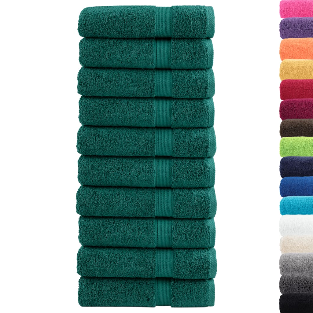 VidaXL Badetücher Solund 10 Stück 600 g m² 100x150 cm