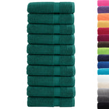VidaXL Badetücher Solund 10 Stück 600 g m² 100x150 cm