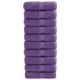 Vidaxx Premium Waschlappen Solund 10 Stück Lila 30x30 cm 600 g m2